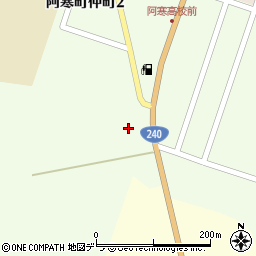 セイコーマート阿寒店周辺の地図