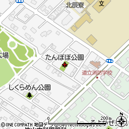 たんぽぽ公園周辺の地図