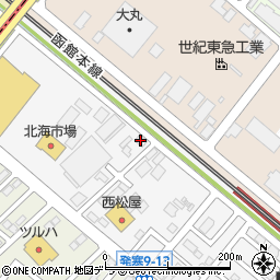 高橋美装自工周辺の地図