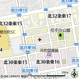 北海道札幌市東区北３１条東周辺の地図
