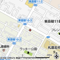 クレストール東苗穂六番館周辺の地図