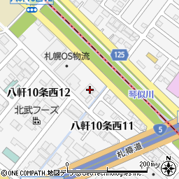 [葬儀場]家族葬のディアネス 札幌周辺の地図