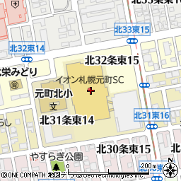 ハニーズ札幌元町店周辺の地図