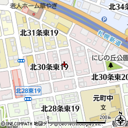 グループホーム新道東周辺の地図
