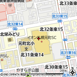 パソコン教室ホエールイオン札幌元町校周辺の地図