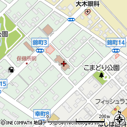 江別地区保護司会周辺の地図