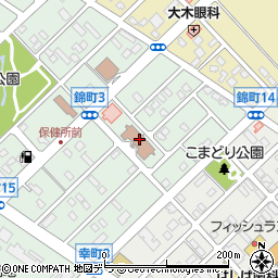 江別市総合社会福祉センター周辺の地図