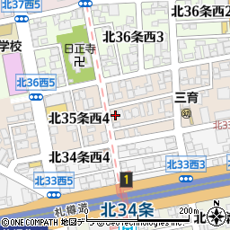 富士見産業株式会社北海道支店周辺の地図