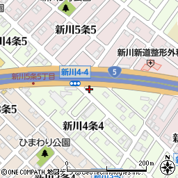 ザ・ゴールド新川店周辺の地図