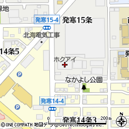 株式会社ホクアイ　倉庫周辺の地図