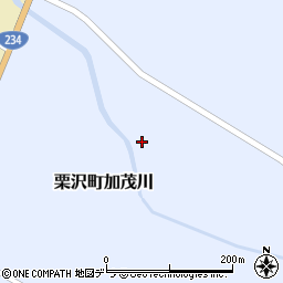 北海道岩見沢市栗沢町加茂川14-3周辺の地図
