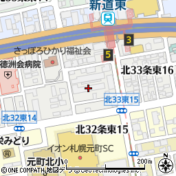 モンレーブ新道東サウスガーデン周辺の地図