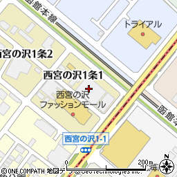 デリア食品株式会社　札幌支店周辺の地図