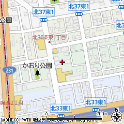 株式会社ツクイ　札幌麻生訪問看護周辺の地図