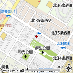 ロイヤルシャトー麻生公園周辺の地図