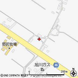 北海道江別市元野幌736周辺の地図