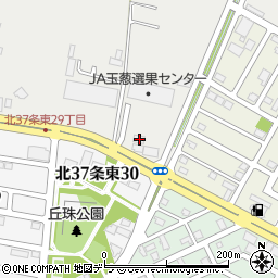 北海道札幌市東区丘珠町499-32周辺の地図