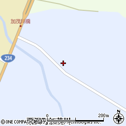 北海道岩見沢市栗沢町加茂川15周辺の地図