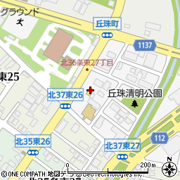 セブンイレブン札幌北３７条東店周辺の地図