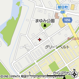 北海道江別市朝日町14周辺の地図