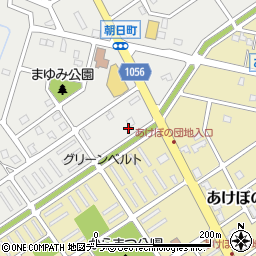 江別長生館療院周辺の地図