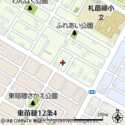 グループホーム東苗穂こすもす　札幌東勤労者医療福祉会周辺の地図