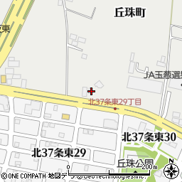 北海道札幌市東区丘珠町499-156周辺の地図