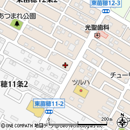 セブンイレブン札幌三角点通り店周辺の地図