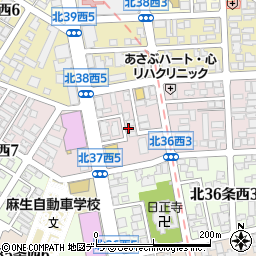 株式会社パースジャパン札幌営業所周辺の地図