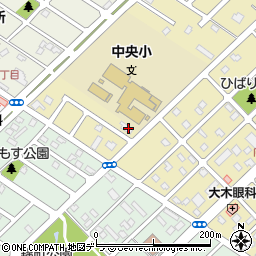 株式会社道新販売センター　江別中央販売所周辺の地図