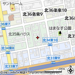 極東サービス株式会社北海道出張所周辺の地図