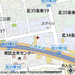 株式会社村本金属札幌支店周辺の地図