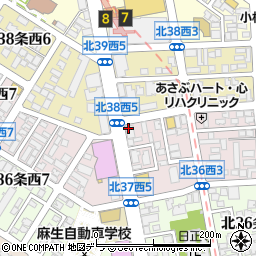 北晃工業株式会社周辺の地図