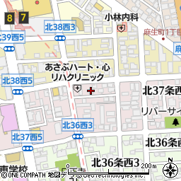 シャトー麻生周辺の地図