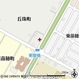 北海道札幌市東区丘珠町503-16周辺の地図