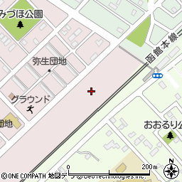 北海道江別市弥生町44周辺の地図