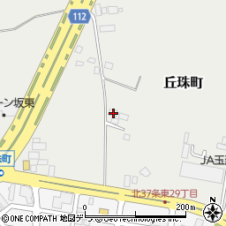 北海道札幌市東区丘珠町499-10周辺の地図