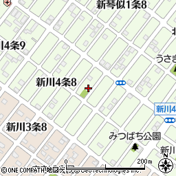 北海道札幌市北区新川４条8丁目11-21周辺の地図