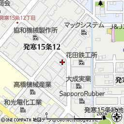 札幌ガスサービスセンター周辺の地図