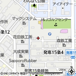 エスディ・メンテナンス北海道支店周辺の地図