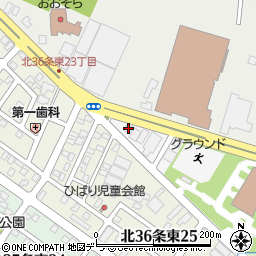 北海道土木設計課周辺の地図
