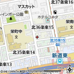 やまう株式会社　北海道営業所周辺の地図