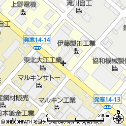伊藤製缶工業株式会社第三工場周辺の地図