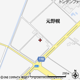 北海道江別市元野幌1122周辺の地図