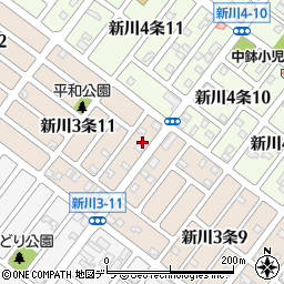 竹中ビル周辺の地図