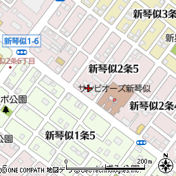 有限会社丸八翔栄周辺の地図