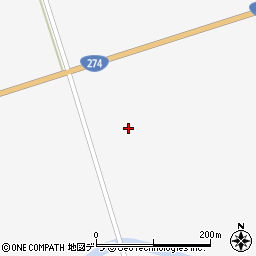 北海道十勝郡浦幌町貴老路124周辺の地図