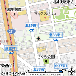 札幌市消防局東消防署北栄出張所周辺の地図