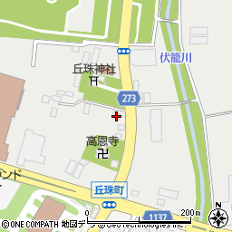 北海道札幌市東区丘珠町89周辺の地図