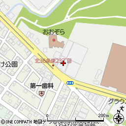 北海道札幌市東区丘珠町93周辺の地図